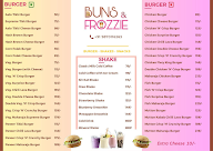 Buns And Frozzie menu 2