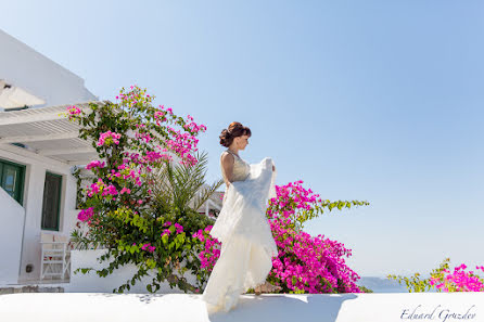 Fotógrafo de bodas Eduard Gruzdev (santorines777). Foto del 10 de diciembre 2015