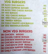 Doner King menu 1