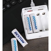 Pin Tiểu Sạc Aa (2A) Beston , Pin Sạc Dung Lượng 1200Mah, 2000Mah, 3000Mah, 3300Mah - Pin 1.2V (Bảo Hành 1 Năm)