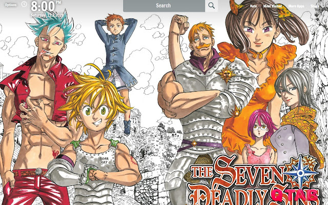 The Seven Deadly Sins New Tab 