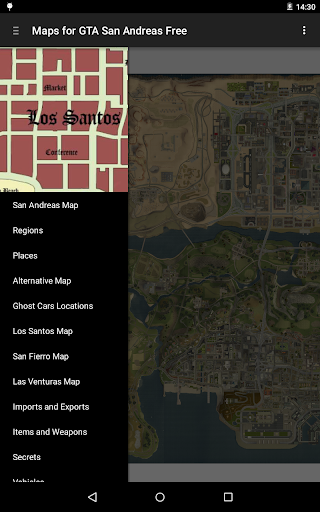 Maps for GTA San Andreas Free