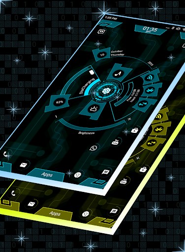 Hi-tech Revolution Launcher - Hitech theme