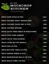 Mockchop Kitchen menu 1