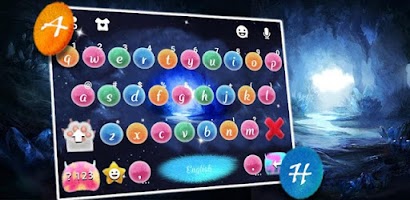 Furry Monsters Keyboard Theme Screenshot