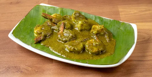 Prawns Green Chilli Sauce