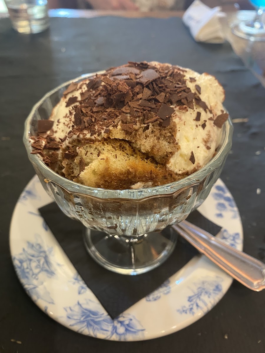 Gluten-free tiramisu