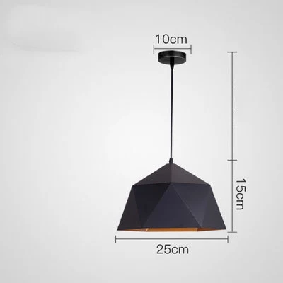 Šarene geometrijske kreativne male viseće lampe Dekorativna rasveta za sobe Dodajte stil i jedinstvenu atmosferu u vaš dom.