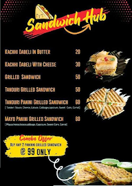 Sandwich Hub menu 1