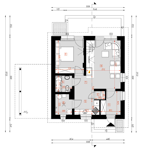 D142 - Rzut parteru