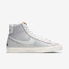 womens blazer mid '77 white / varsity royal / neutral gray / fear purple