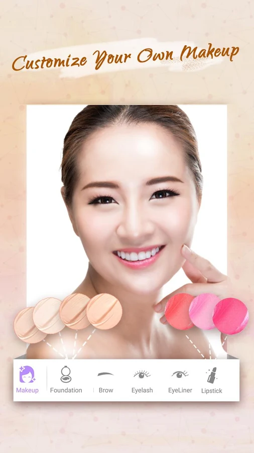   Mekap Foto Editor .You Makeup- tangkapan layar 