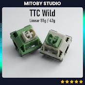 Ttc Wild 55G 42G Linear Switch Công Tắc Bàn Phím Cơ Ttc Switch Mitoby Studio