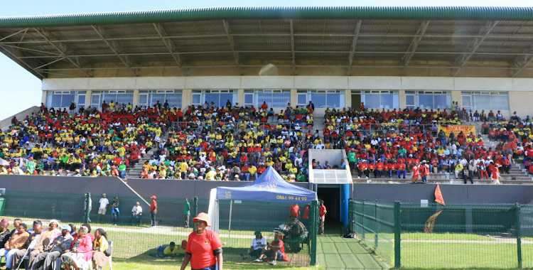 Port Elizabeth's May Day rally was held at the Wolfson Stadium