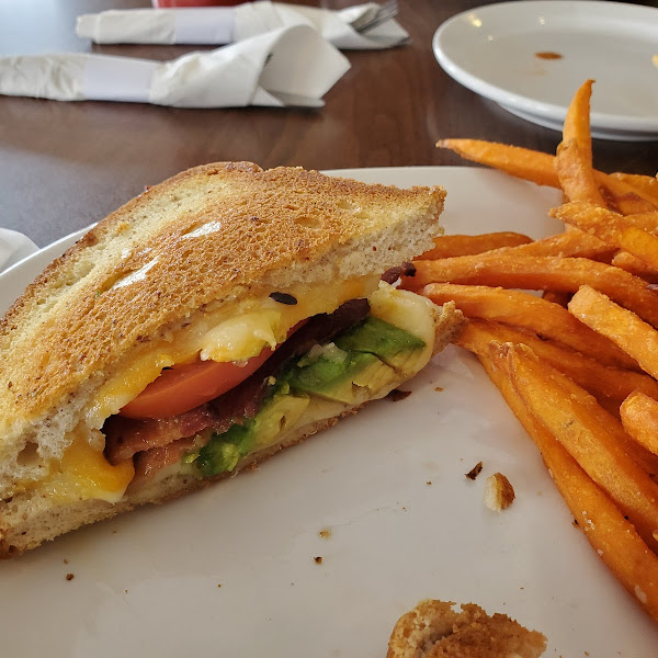 Grilled cheese!!!  On GF bread, fries?