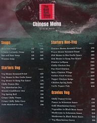 The Kati Roll Shop menu 2