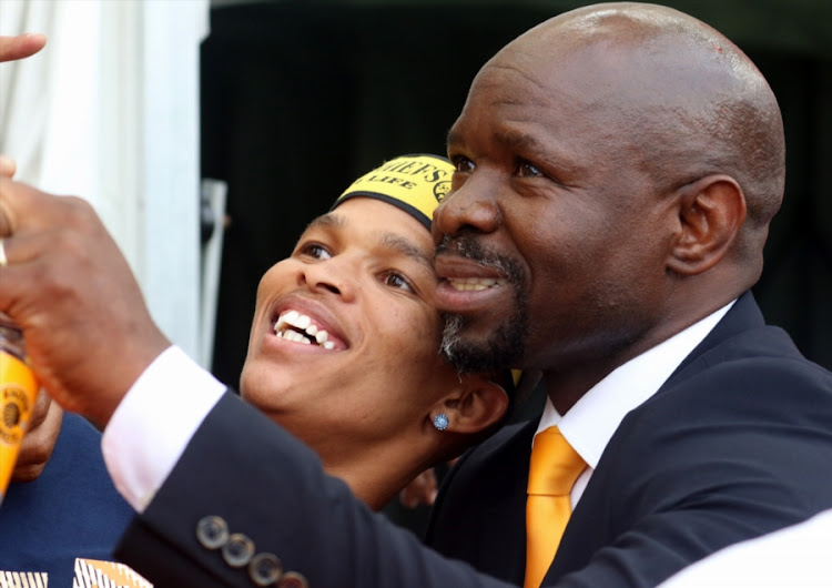 Steve Komphela during the Absa Premiership match between Kaizer Chiefs and Free State Stars at Moses Mabhida Stadium on November 25, 2017 in Durban, South Africa.