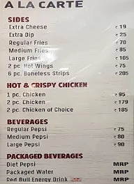 KFC menu 7