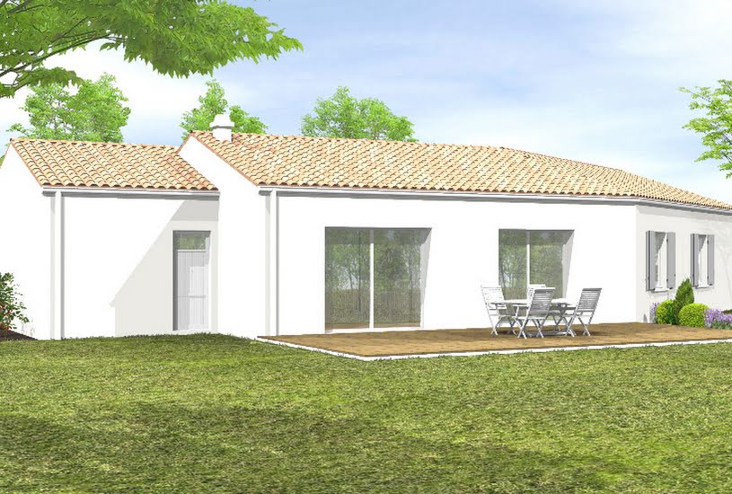  Vente Terrain + Maison - Terrain : 350m² - Maison : 85m² à La Chaize-le-Vicomte (85310) 