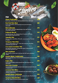 Aazhi - The Seafood Restaurant menu 3