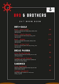 Bro & Brothers menu 2
