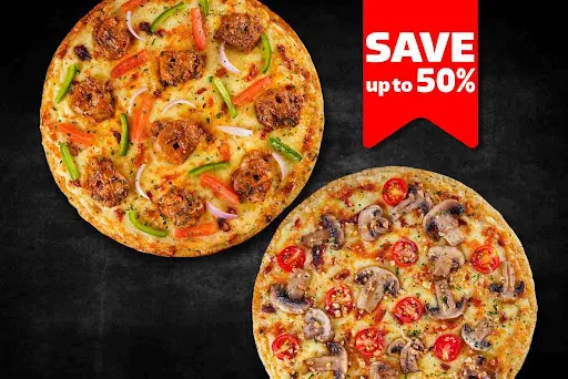 2 Cheeseburst Pizzas Starting Onwards 849 (Save Upto 50%)