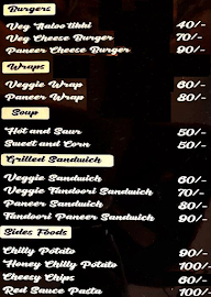 Pizzas The Marvel Cafe menu 8