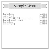 Chicken Vicken menu 1