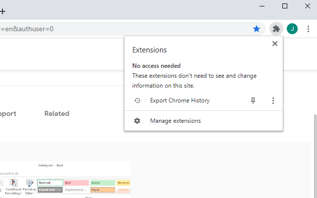 Export Chrome History Preview image 3