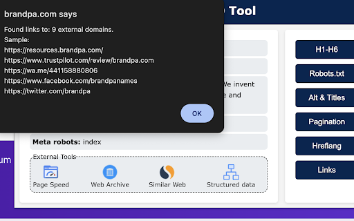 Simple SEO Tool