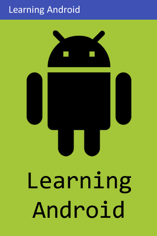 Android application Learning Android screenshort