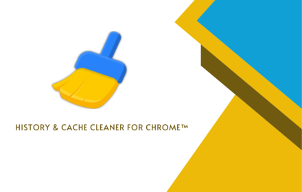 History & Cache Cleaner for Chrome™ Preview image 0