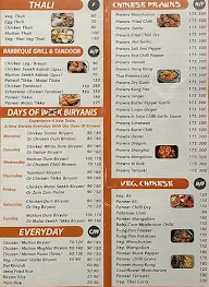 RBN Restaurant menu 3