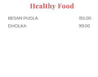 Gujju's Food Point menu 2