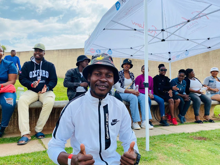 Ashley Mabusela at the launch of ‘We the Voters’ documentary in Freedom Park, Tshwane.