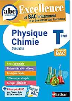 Cahier de vacances terminale Physique-Chimie