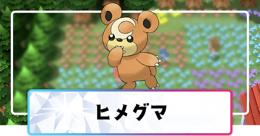 ポケモンダイパリメイク ヒメグマの進化と覚えるわざ 入手方法 sp 神ゲー攻略