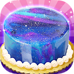 Cover Image of Télécharger Galaxy Mirror Glaze Cake - Sweet Desserts Maker 1.2 APK