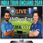 Cover Image of ダウンロード Live Eng VS Ind ODI 2018 HD Streaming 1.05 APK