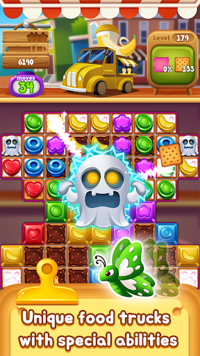 Food POP : puzzle World