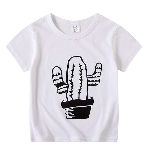 Title 7, Baby Casual Top Cartoon Bottoming Shirt, a comf...