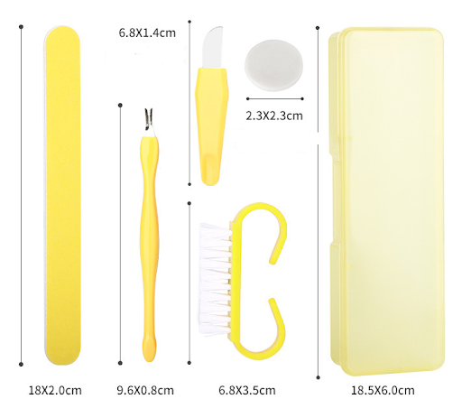 Title 7, Professional Pedicure Tools Manicure Foot Feet ...