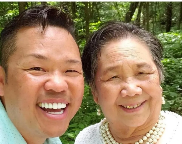 Tou Ger Xiong, left, pictured with his mother