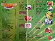 Madrasi Dosa menu 1