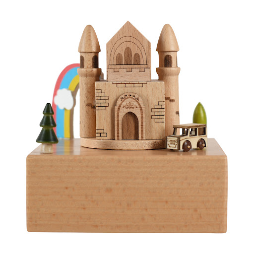 Title 5, Creative wooden music box childrens day crafts...