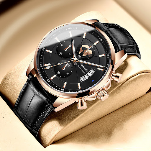 Title 7, Full-Automatic Waterproof Luminous Calendar Wat...