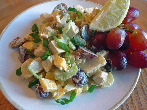 Light and refreshing Turkey Curry Salad