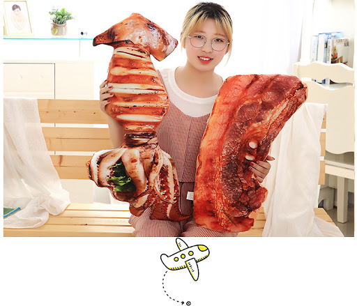 Title 1, Simulation BBQ Pillow Cushion