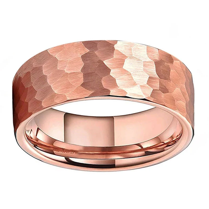 Title 2, Matroze gouden wolfraamstalen ring voor heren. ...
