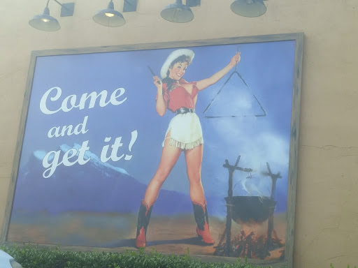 Cowgirl Dinner Bell Mural